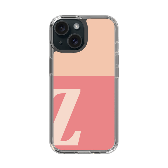 Slim Protection Case［ Original - initial two tone - Z pink ］