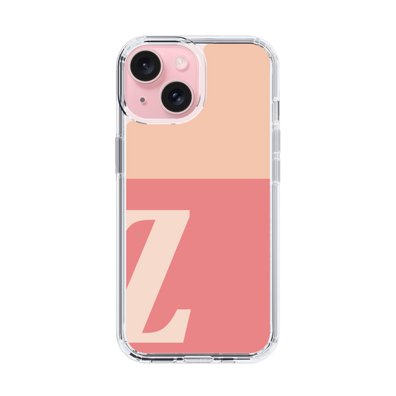 Slim Protection Case［ Original - initial two tone - Z pink ］