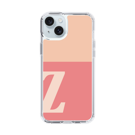 Slim Protection Case［ Original - initial two tone - Z pink ］