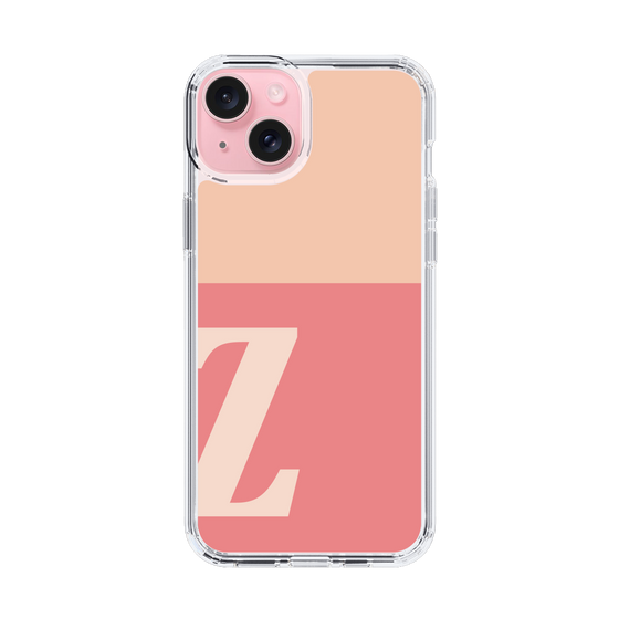 Slim Protection Case［ Original - initial two tone - Z pink ］