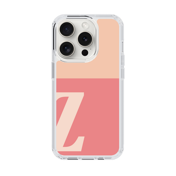 Slim Protection Case［ Original - initial two tone - Z pink ］