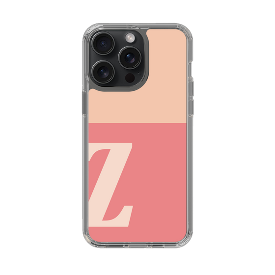 Slim Protection Case［ Original - initial two tone - Z pink ］