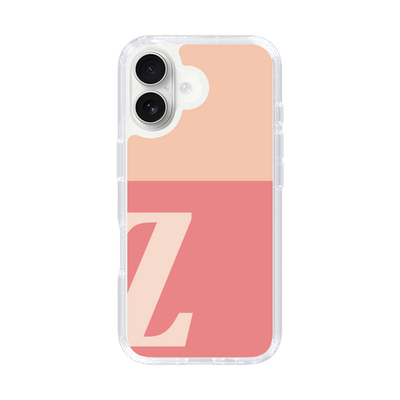 Slim Protection Case［ オリジナル - initial two tone - Z pink ］