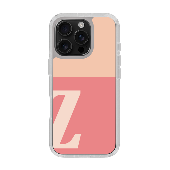 Slim Protection Case［ オリジナル - initial two tone - Z pink ］