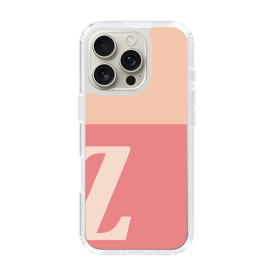 Slim Protection Case［ オリジナル - initial two tone - Z pink ］