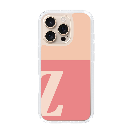 Slim Protection Case［ オリジナル - initial two tone - Z pink ］