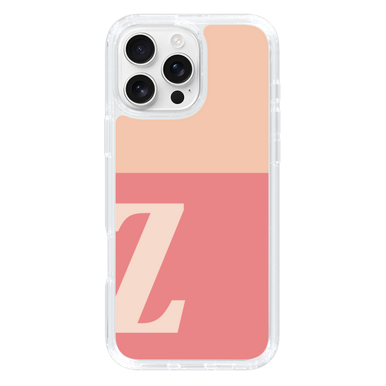 Slim Protection Case［ オリジナル - initial two tone - Z pink ］