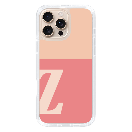 Slim Protection Case［ オリジナル - initial two tone - Z pink ］