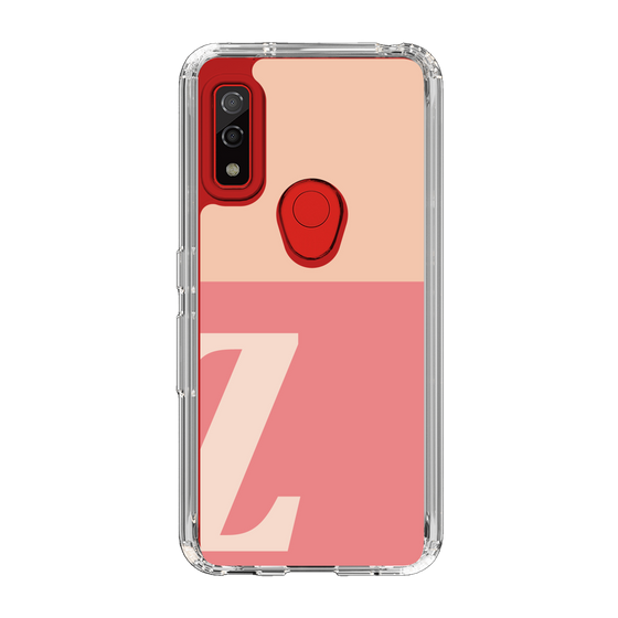 Slim Protection Case［ Original - initial two tone - Z pink ］
