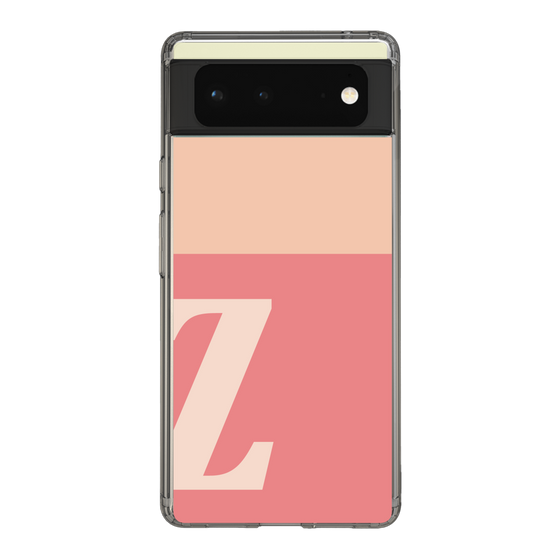Slim Protection Case［ Original - initial two tone - Z pink ］