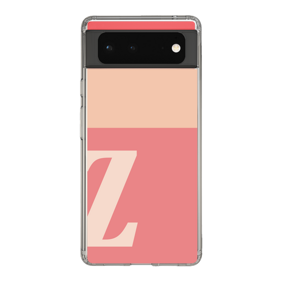 Slim Protection Case［ Original - initial two tone - Z pink ］