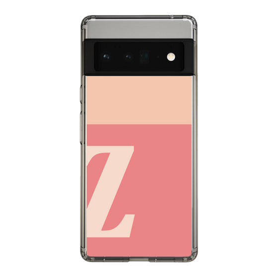 Slim Protection Case［ Original - initial two tone - Z pink ］