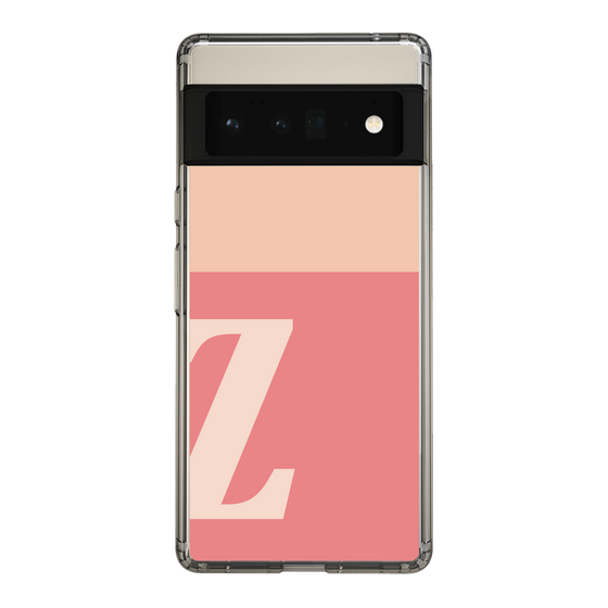 Slim Protection Case［ Original - initial two tone - Z pink ］