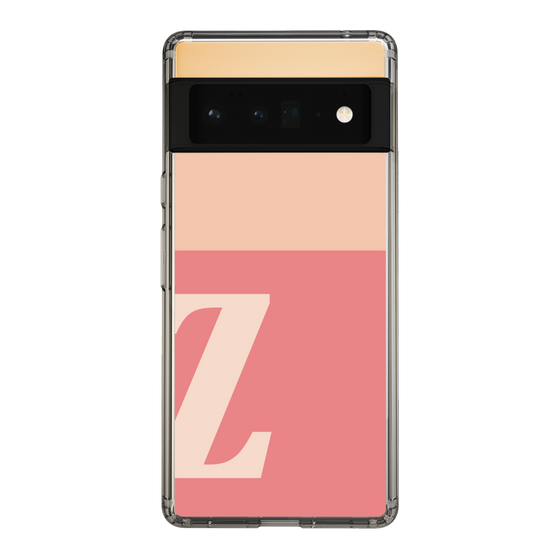 Slim Protection Case［ Original - initial two tone - Z pink ］