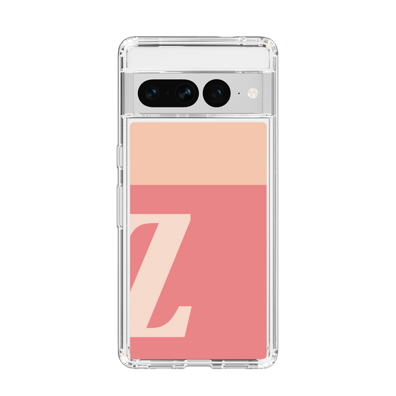 Slim Protection Case［ Original - initial two tone - Z pink ］