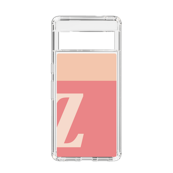 Slim Protection Case［ Original - initial two tone - Z pink ］