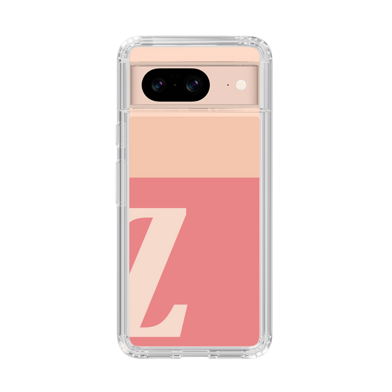 Slim Protection Case［ Original - initial two tone - Z pink ］