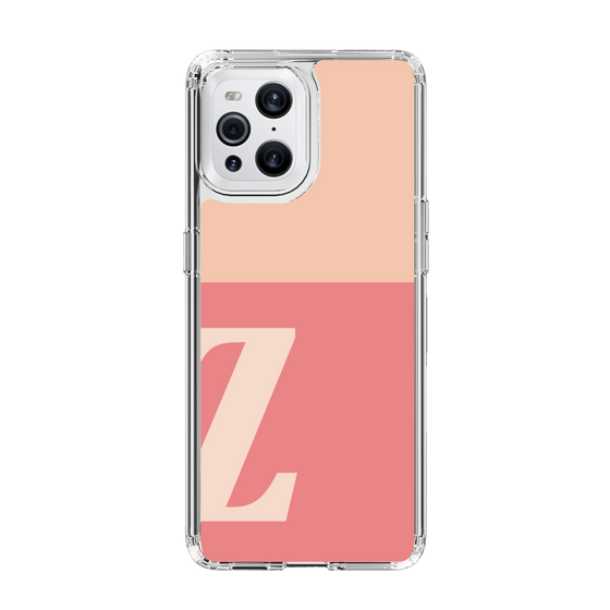 Slim Protection Case［ Original - initial two tone - Z pink ］