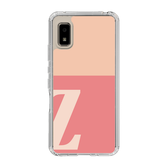 Slim Protection Case［ Original - initial two tone - Z pink ］