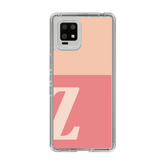 Slim Protection Case［ Original - initial two tone - Z pink ］