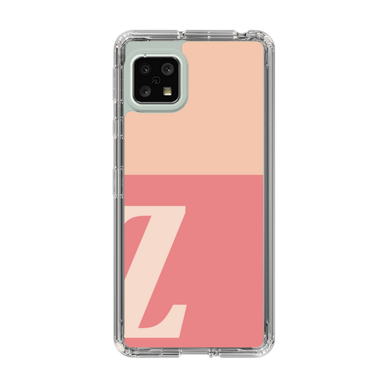 Slim Protection Case［ Original - initial two tone - Z pink ］