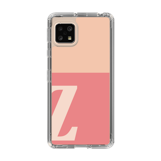 Slim Protection Case［ Original - initial two tone - Z pink ］
