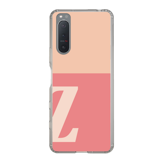 Slim Protection Case［ Original - initial two tone - Z pink ］