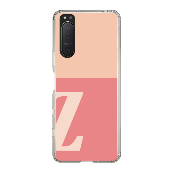 Slim Protection Case［ Original - initial two tone - Z pink ］