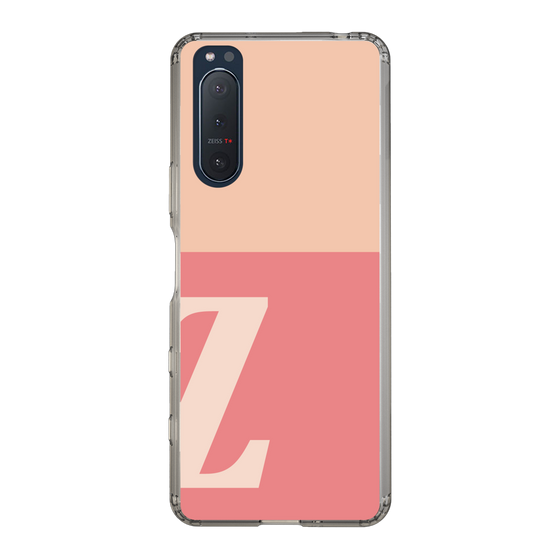 Slim Protection Case［ Original - initial two tone - Z pink ］