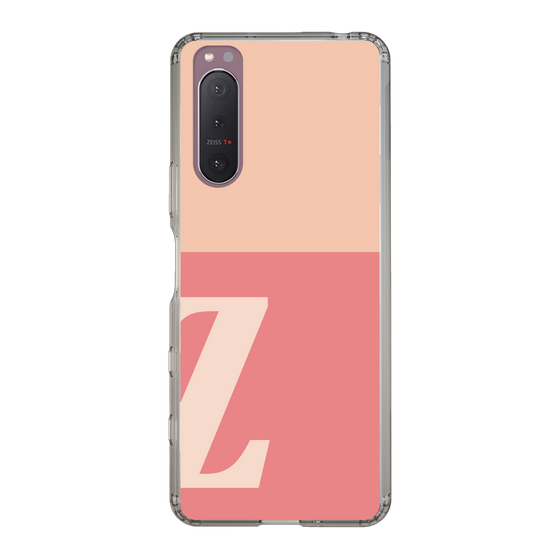 Slim Protection Case［ Original - initial two tone - Z pink ］