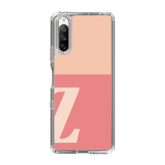 Slim Protection Case［ Original - initial two tone - Z pink ］