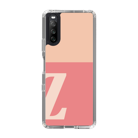 Slim Protection Case［ Original - initial two tone - Z pink ］