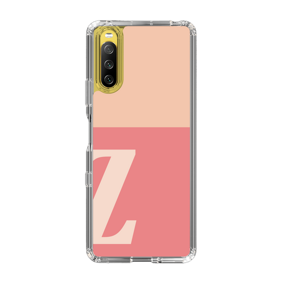 Slim Protection Case［ Original - initial two tone - Z pink ］
