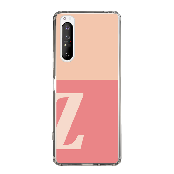 Slim Protection Case［ Original - initial two tone - Z pink ］
