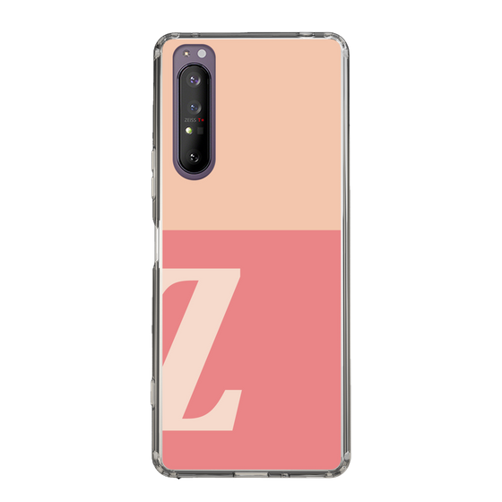 Slim Protection Case［ Original - initial two tone - Z pink ］