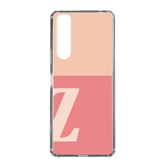 Slim Protection Case［ Original - initial two tone - Z pink ］