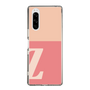 Slim Protection Case［ Original - initial two tone - Z pink ］