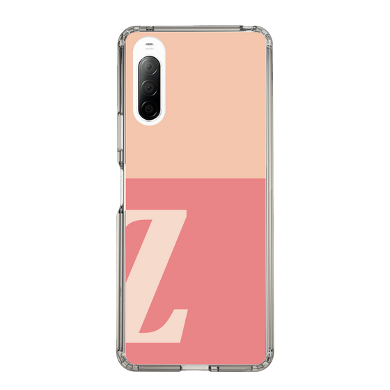 Slim Protection Case［ Original - initial two tone - Z pink ］