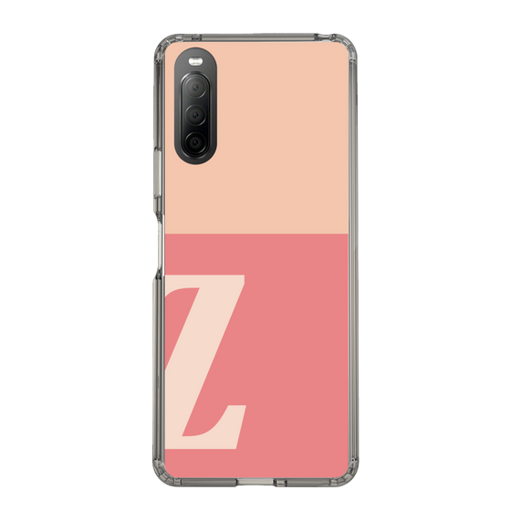 Slim Protection Case［ Original - initial two tone - Z pink ］