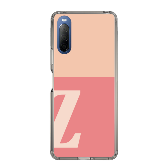 Slim Protection Case［ Original - initial two tone - Z pink ］