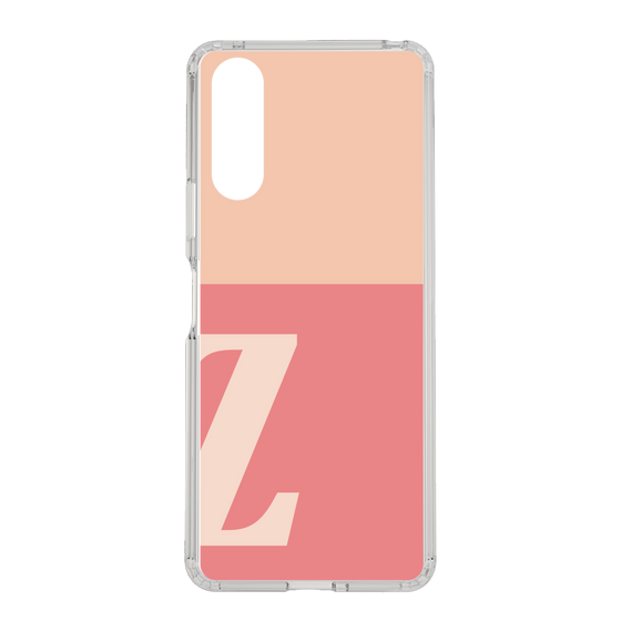 Slim Protection Case［ Original - initial two tone - Z pink ］