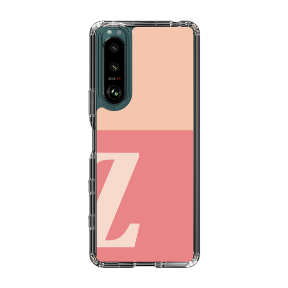 Slim Protection Case［ Original - initial two tone - Z pink ］