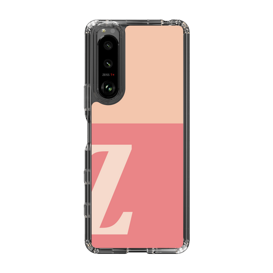 Slim Protection Case［ Original - initial two tone - Z pink ］