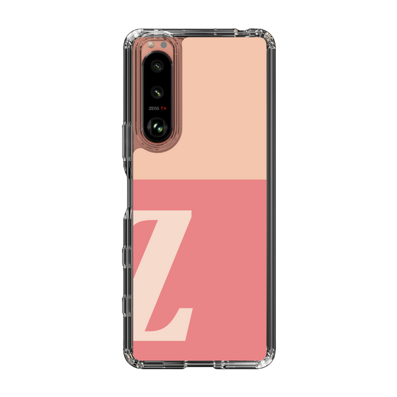 Slim Protection Case［ Original - initial two tone - Z pink ］