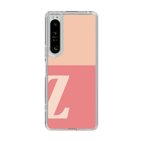 Slim Protection Case［ Original - initial two tone - Z pink ］