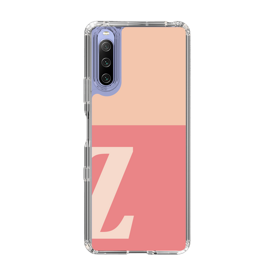 Slim Protection Case［ Original - initial two tone - Z pink ］