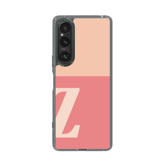 Slim Protection Case［ Original - initial two tone - Z pink ］