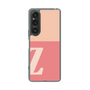 Slim Protection Case［ Original - initial two tone - Z pink ］