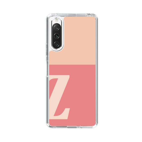 Slim Protection Case［ Original - initial two tone - Z pink ］