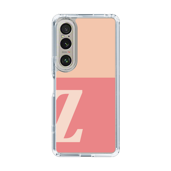 Slim Protection Case［ Original - initial two tone - Z pink ］